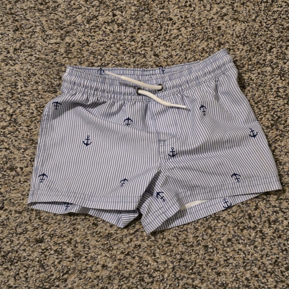 Anchor Print Swim Shorts
